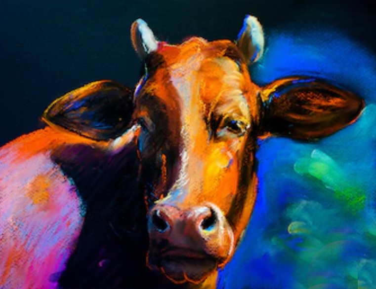 painted cow2